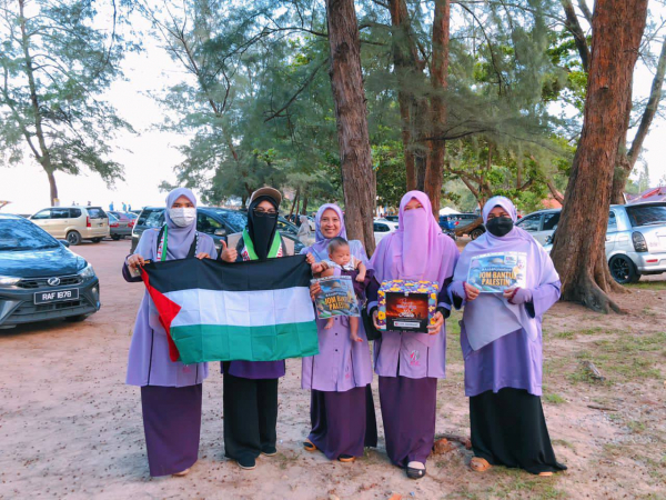 Nisa Besut Anjur Kutipan Untuk Palestin TRDI News