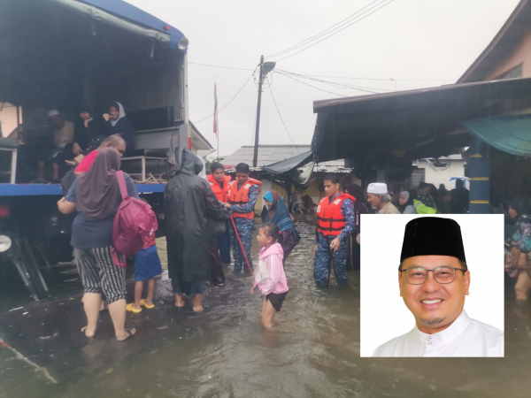 Amzad Sumbang Rm Bantu Mangsa Banjir Trdi News