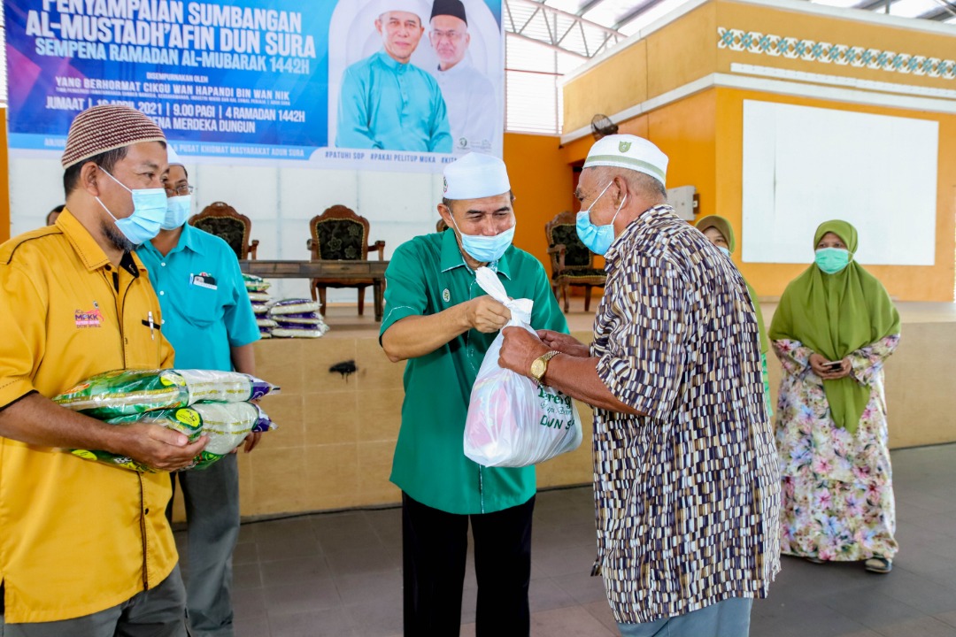 345 Asnaf Terima Sumbangan Keperluan Sambut Ramadan - TRDI News