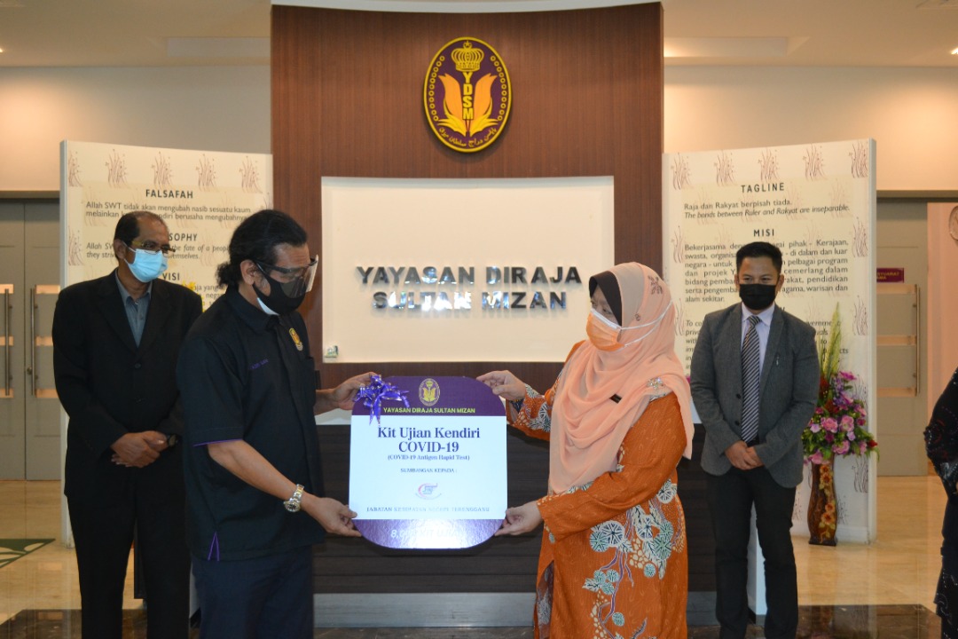 YDSM Sumbang 8,000 Kit Ujian Kendiri COVID-19 Kepada JKNT