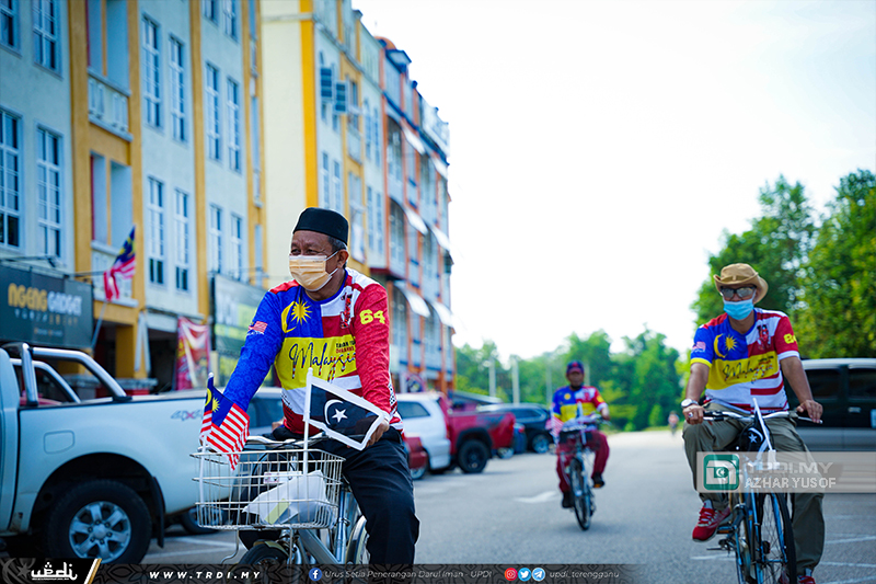 Kayuhan Semarak Semangat Merdeka