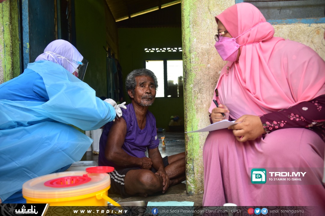 747 Orang Asli Terengganu Terima Vaksin
