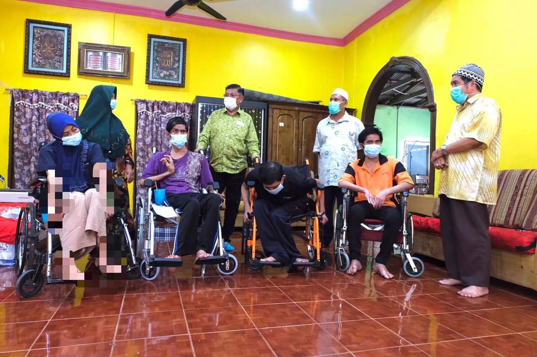 Empat Beradik Derita Penyakit Saraf Terima Bantuan Tambahan