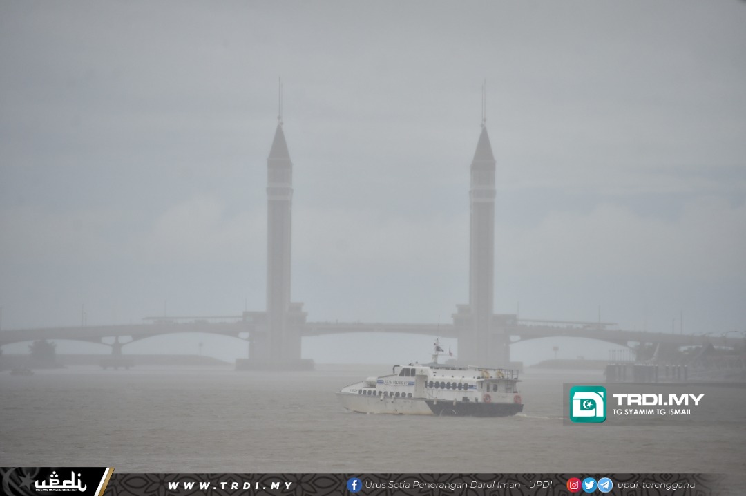 Amaran Hujan Berterusan Di Terengganu Bermula Esok