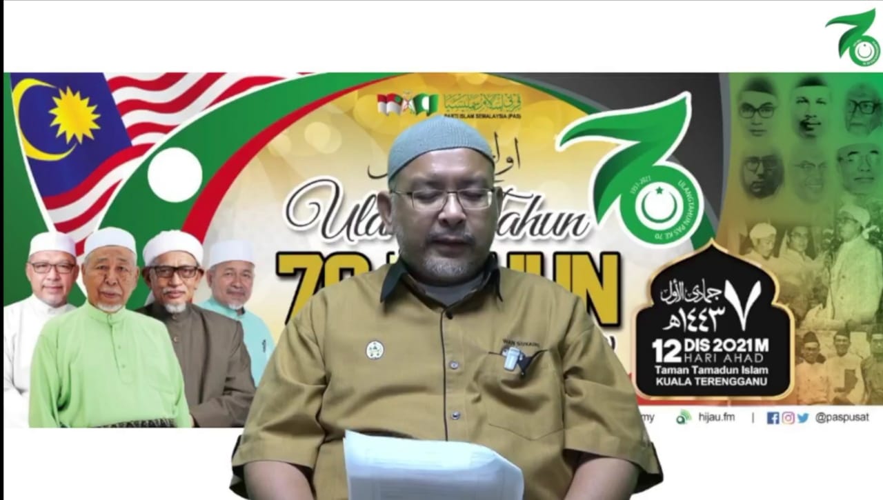 Sambutan Ulang Tahun Pas ke-70 Di TTI Ahad Ini