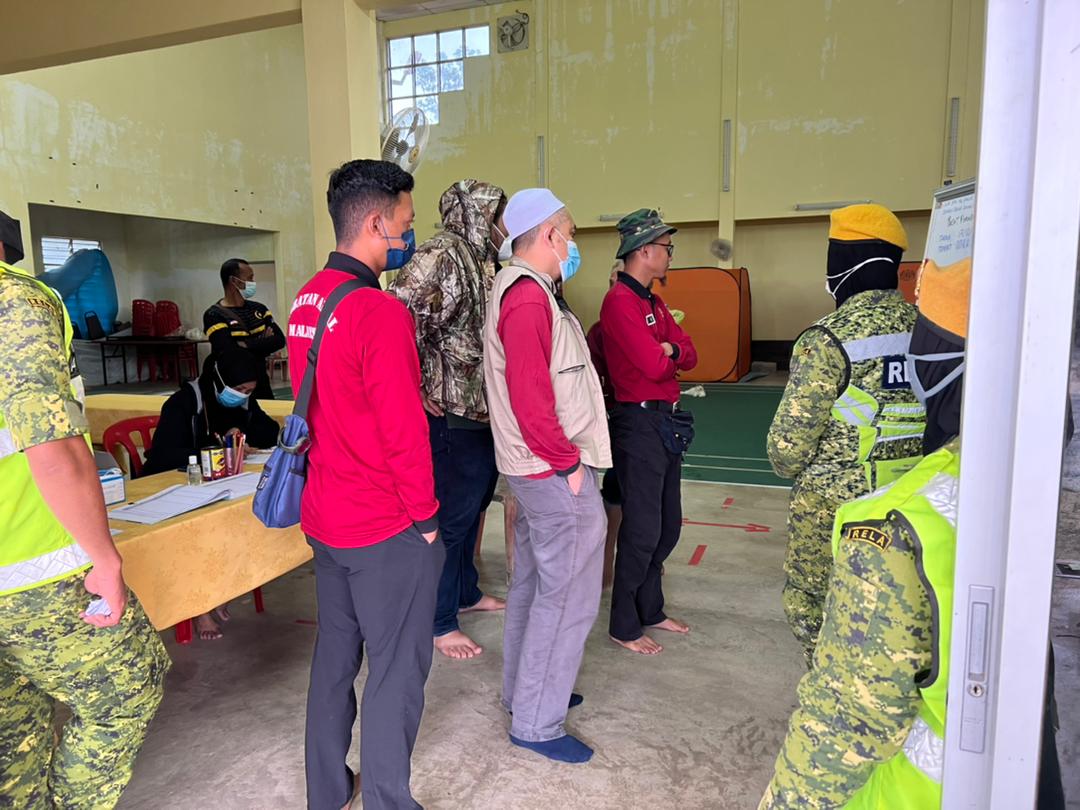 Banjir, PPS Pasir Raja Dibuka