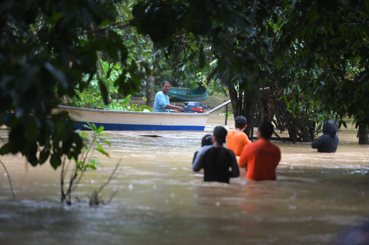 Dua Lagi PPS Dibuka, Bilangan Mangsa Banjir Terengganu Terus Meningkat