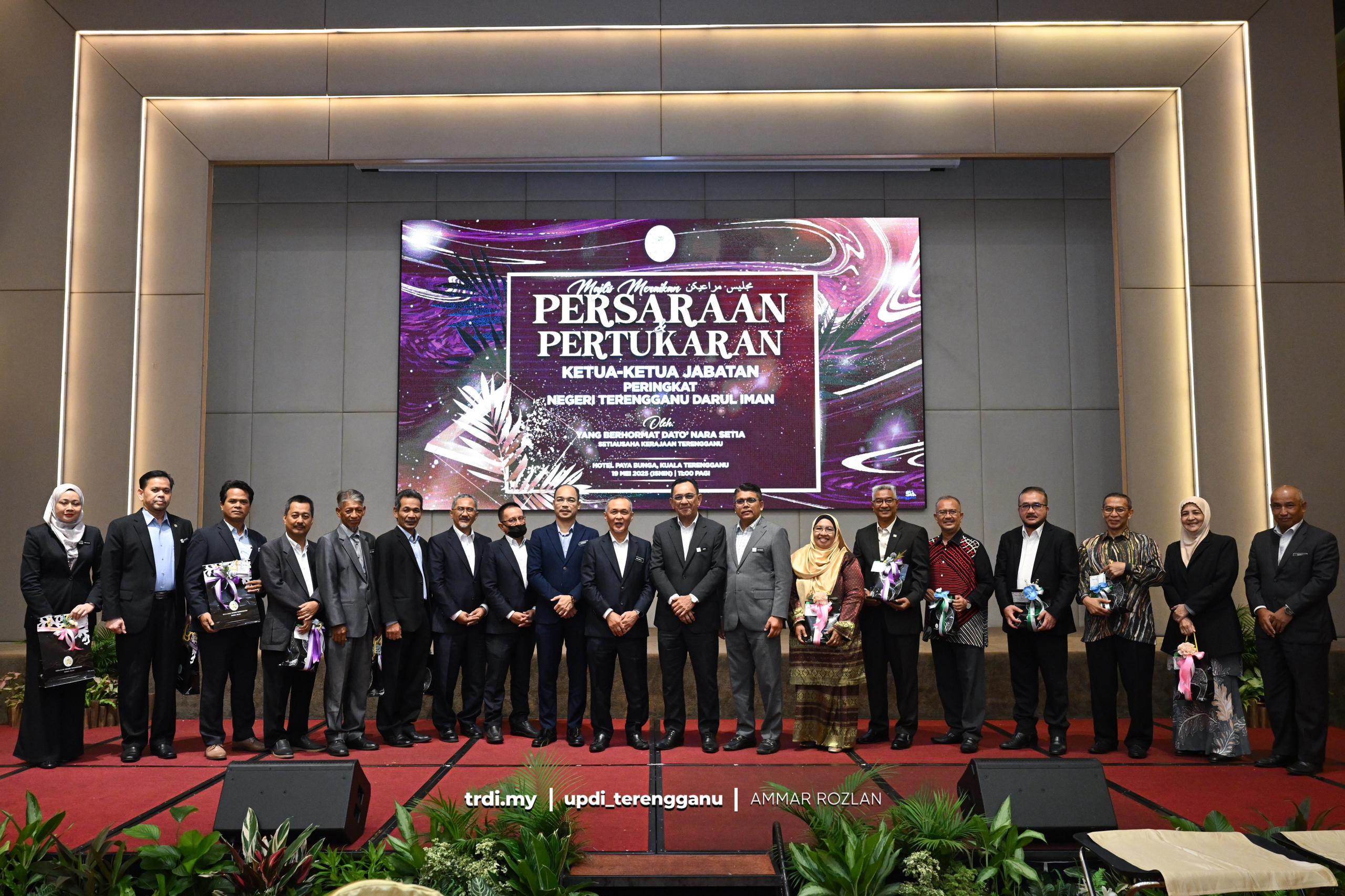 SUK Terengganu Rai Pegawai  Bersara dan Bertukar