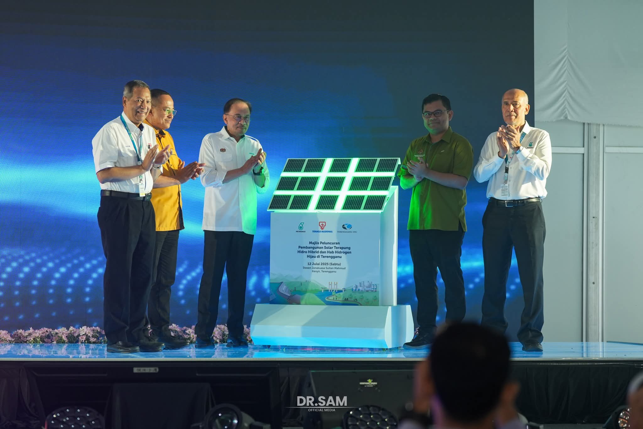 Projek Solar Terapung-Hab Hidrogen Hijau di Terengganu Dilancar