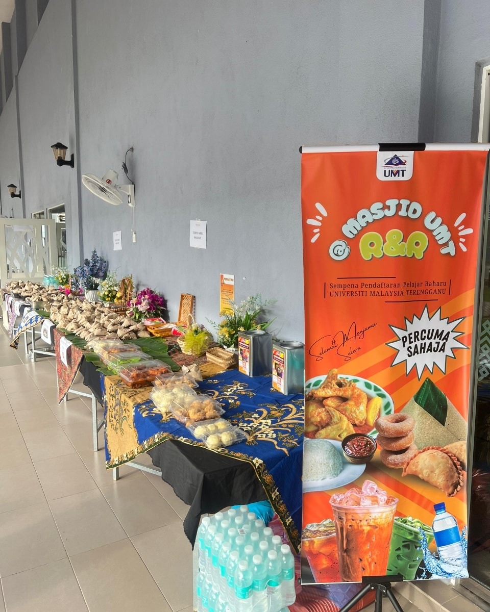 Program R&R: Rehat dan Rawat @Masjid UMT Sambut Mesra Pelajar Baharu