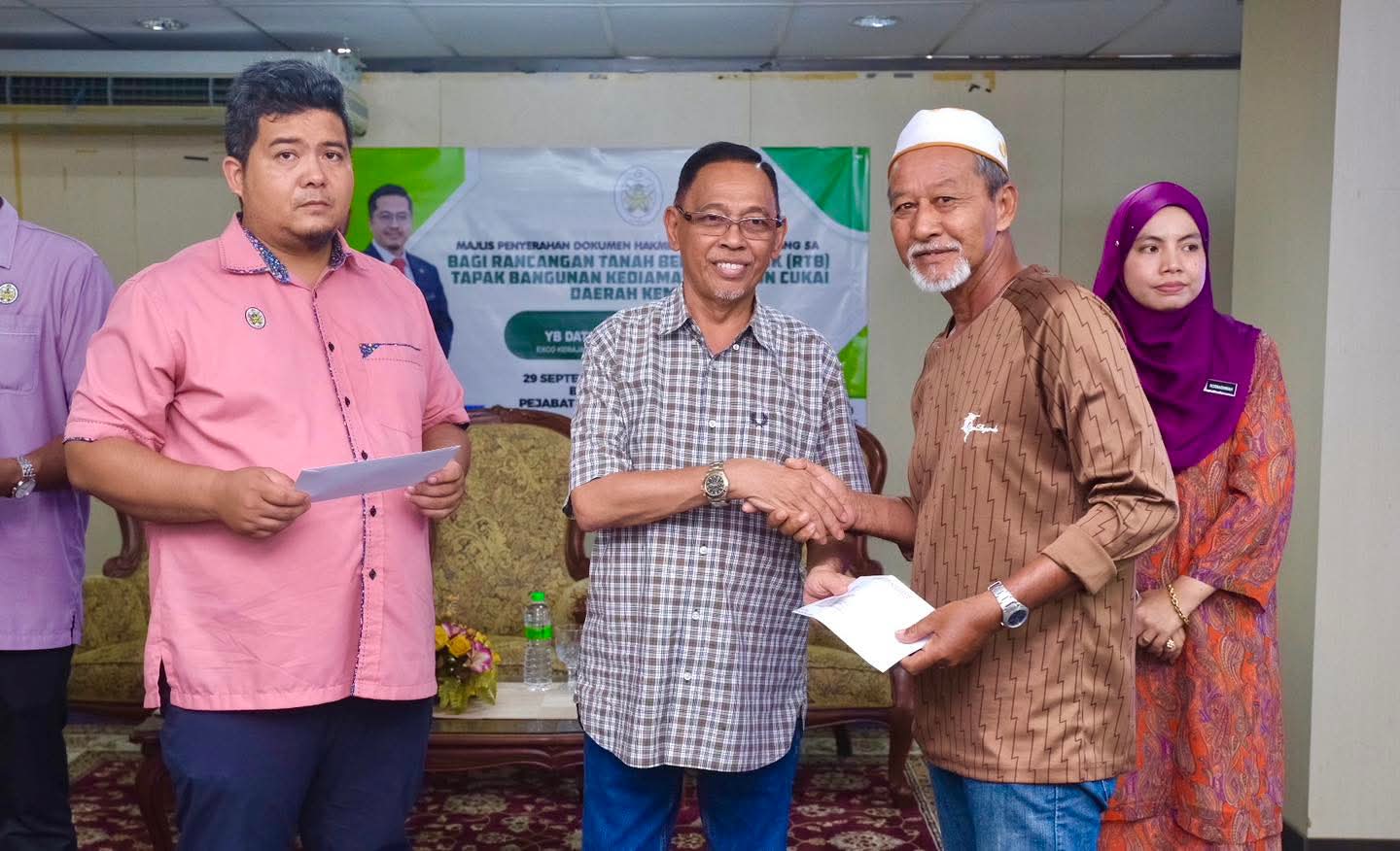 55 Peserta Terima Hakmilik Tanah, 15 Terima Notis Borang 5A