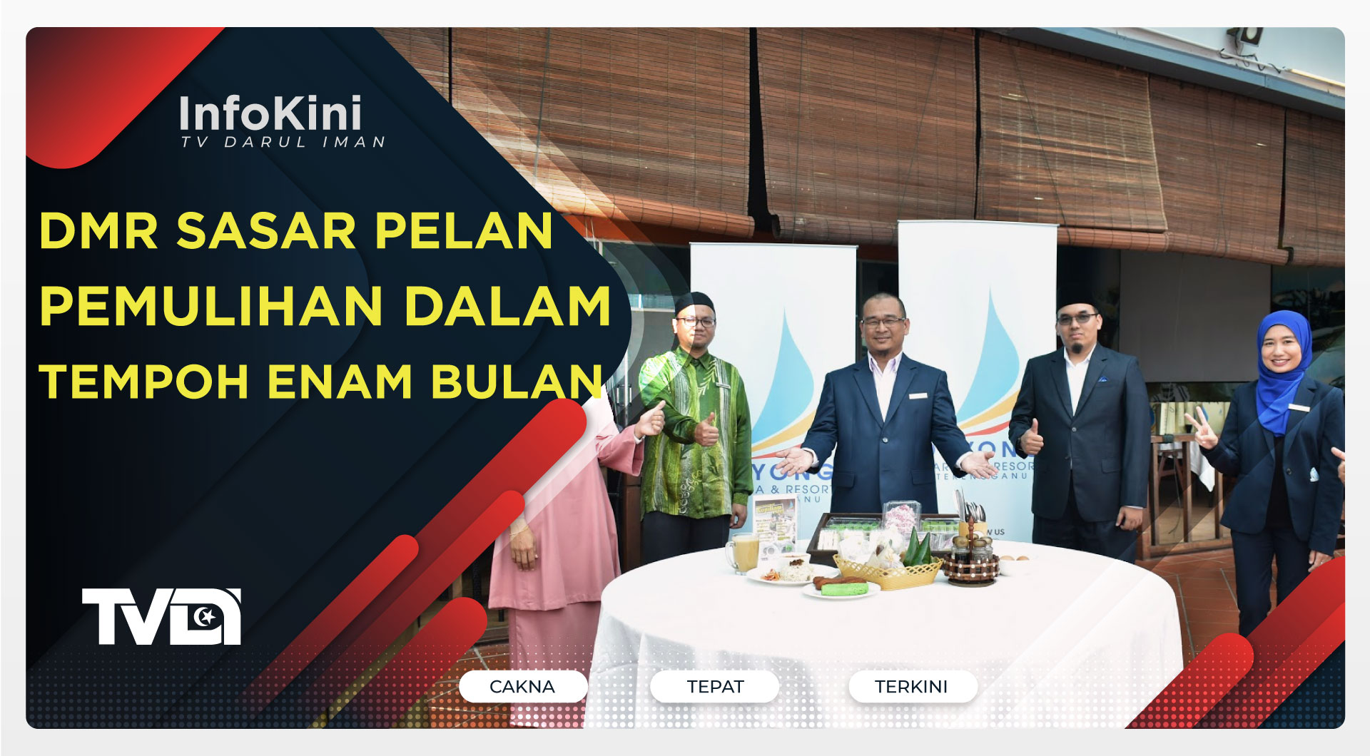 DMR Sasar Pelan Pemulihan Dalam Tempoh Enam Bulan