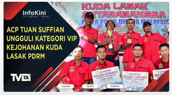 ACP Tuan Suffian Ungguli Kategori VIP Kejohanan Kuda Lasak PDRM - TRDI News