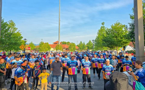 800 Peserta Sertai Funwalk D'baroh - TRDI News