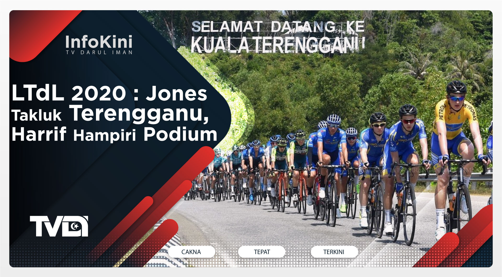 LTdL 2020 : Jones Takluk Terengganu, Harrif Hampiri Podium