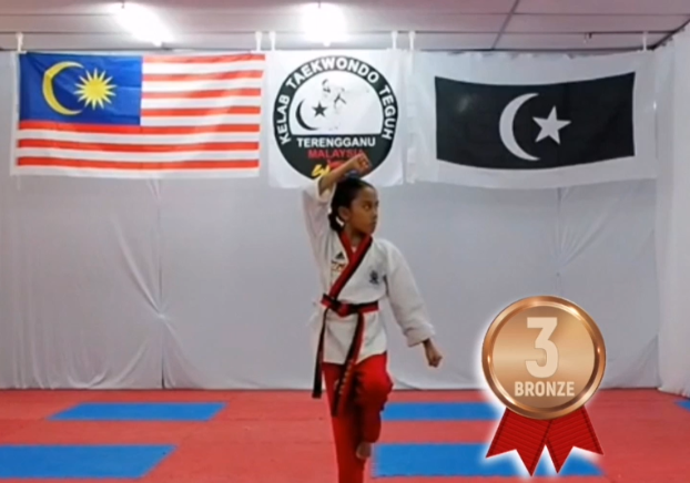 Anak Terengganu Raih Pingat Kejohanan Taekwando Antarabangsa