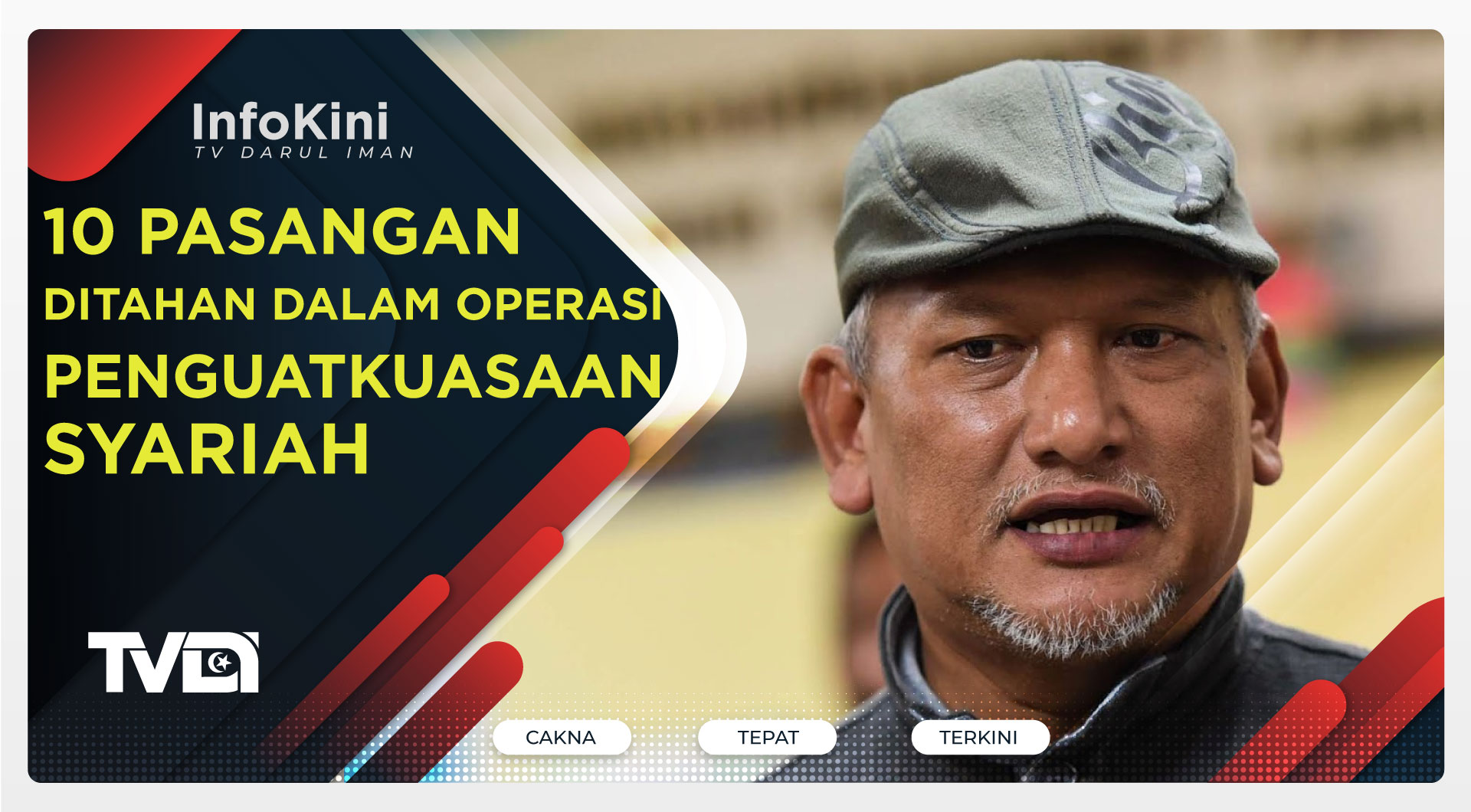 10 Pasangan 'Basah' Ditahan Dalam Operasi Penguatkuasaan Syariah