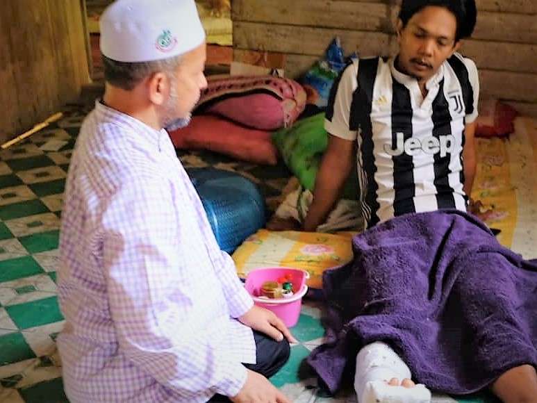 Hasrat Kahwin Tetap Diteruskan Walaupun Cedera