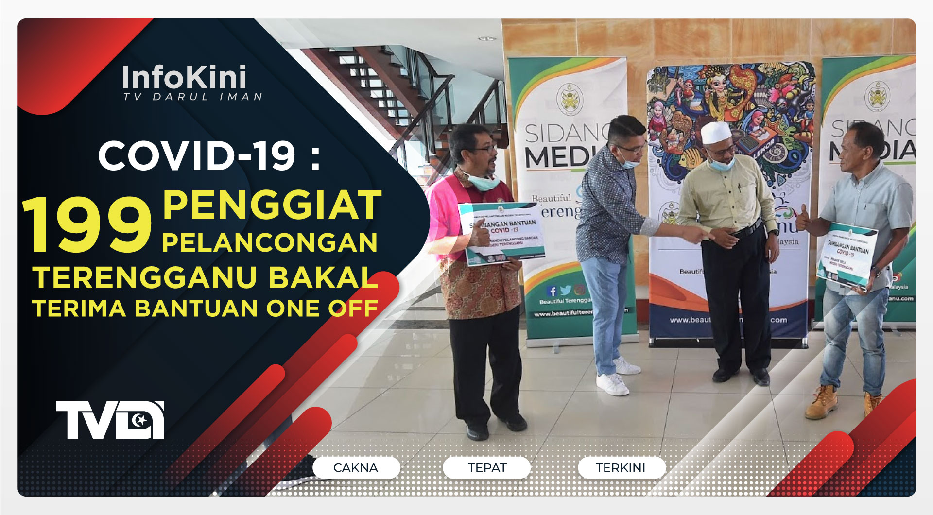 COVID-19: 199 Penggiat Pelancongan Terengganu Bakal Terima Bantuan One Off