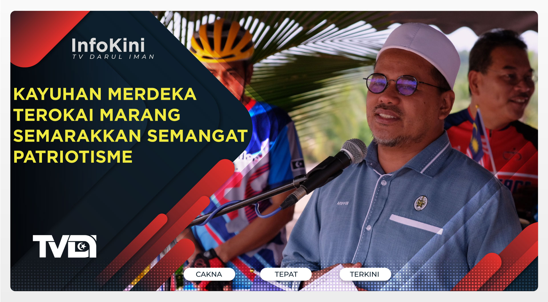 Kayuhan Merdeka Terokai Marang Semarakkan Semangat Patriotisme
