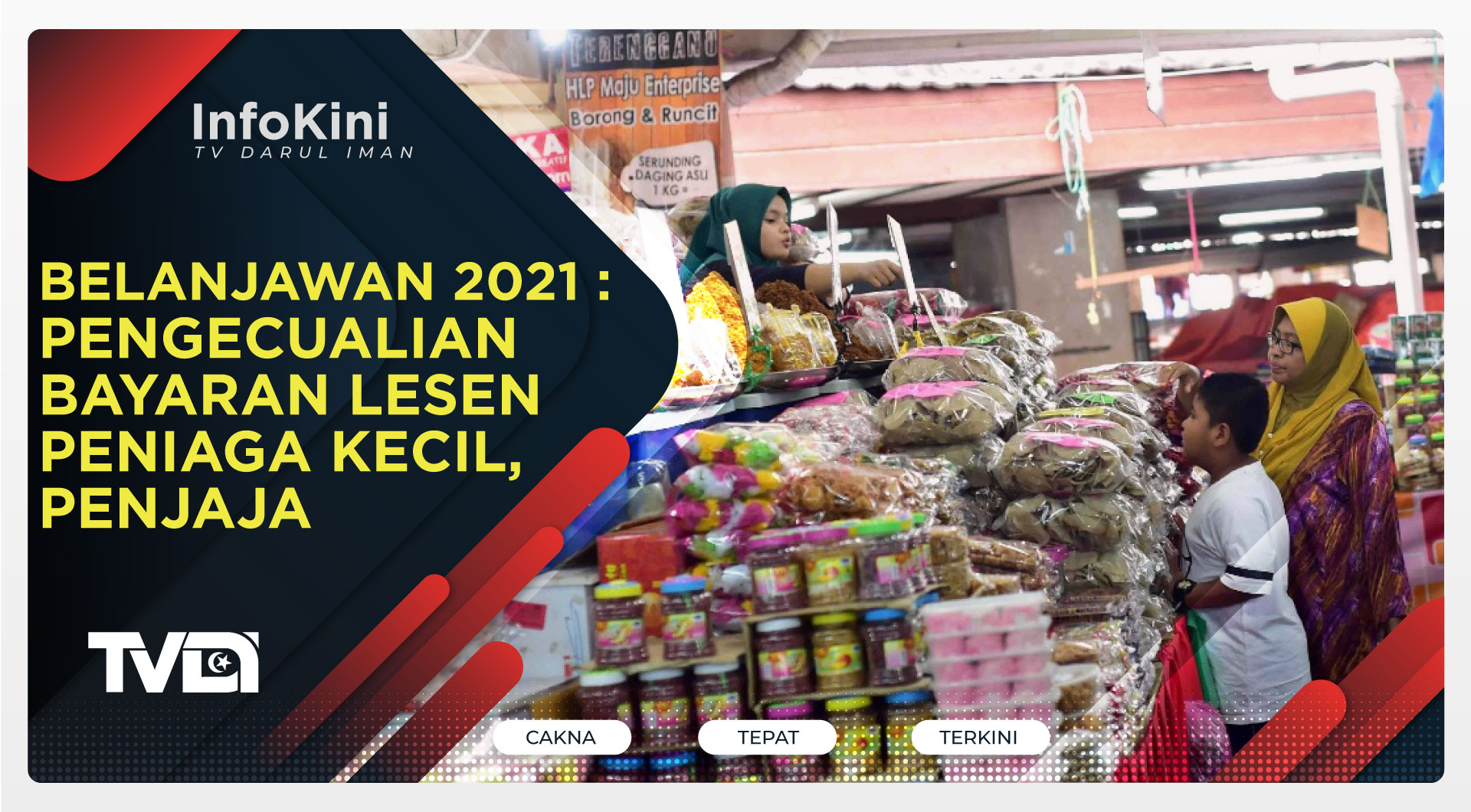 Belanjawan 2021 : Pengecualian Bayaran Lesen Peniaga Kecil, Penjaja