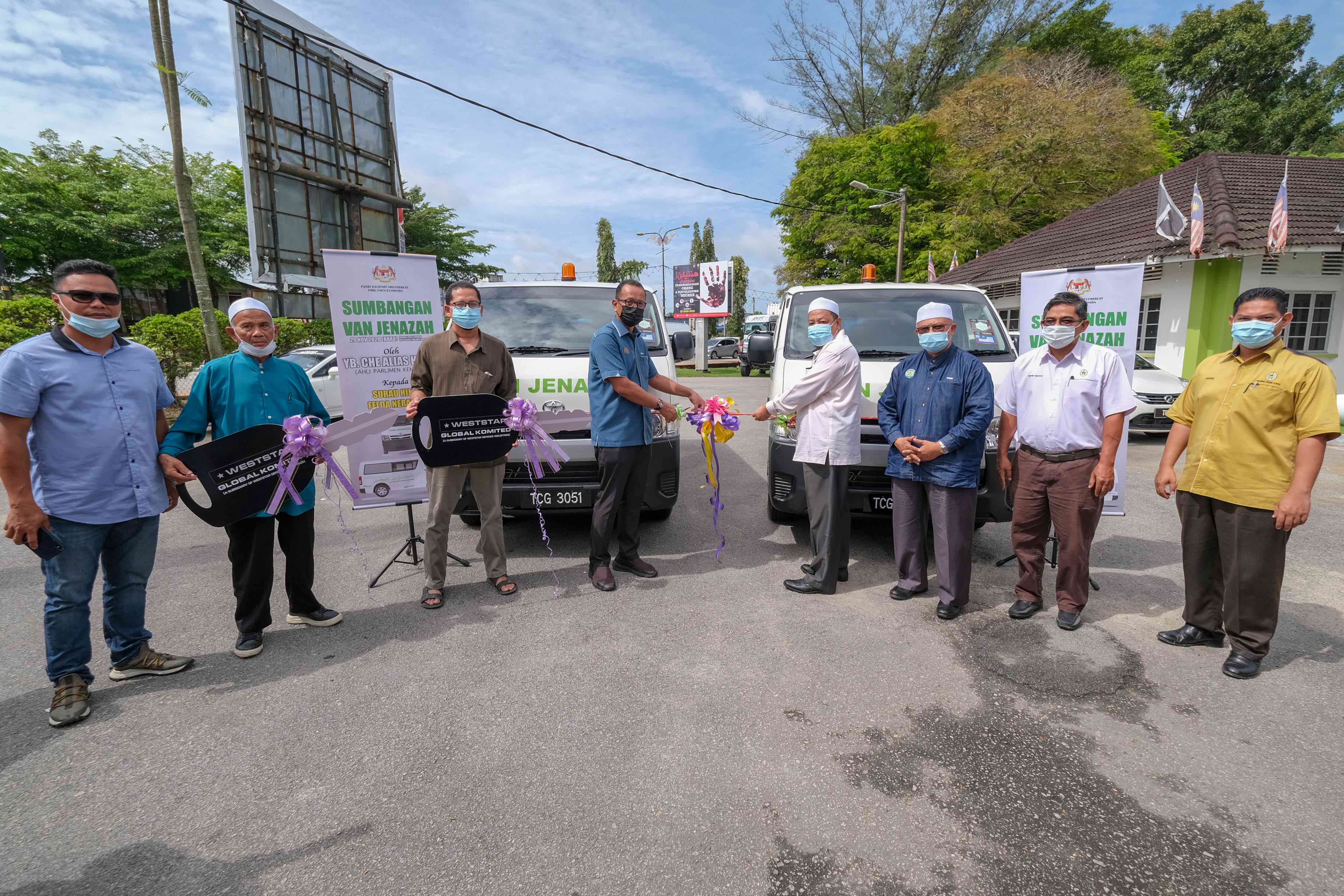 Ahli Parlimen Kemaman Sumbang Van Jenazah