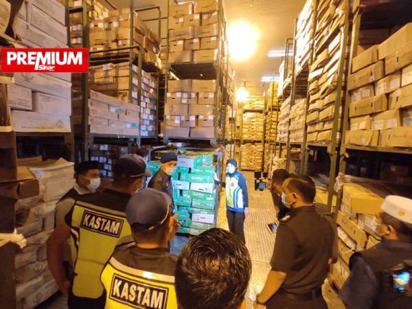 KPDNHEP Giat Kesan Pasaran Daging Lembu Sejuk Beku Tidak Halal