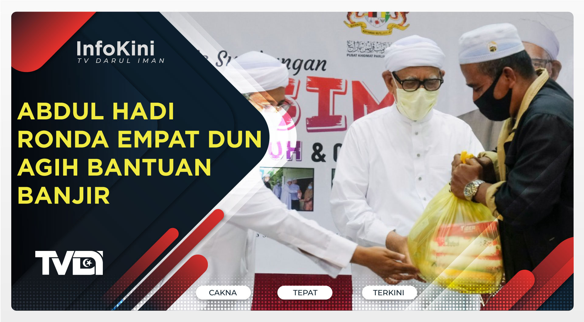 Abdul Hadi Ronda Empat Dun Agih Bantuan Banjir