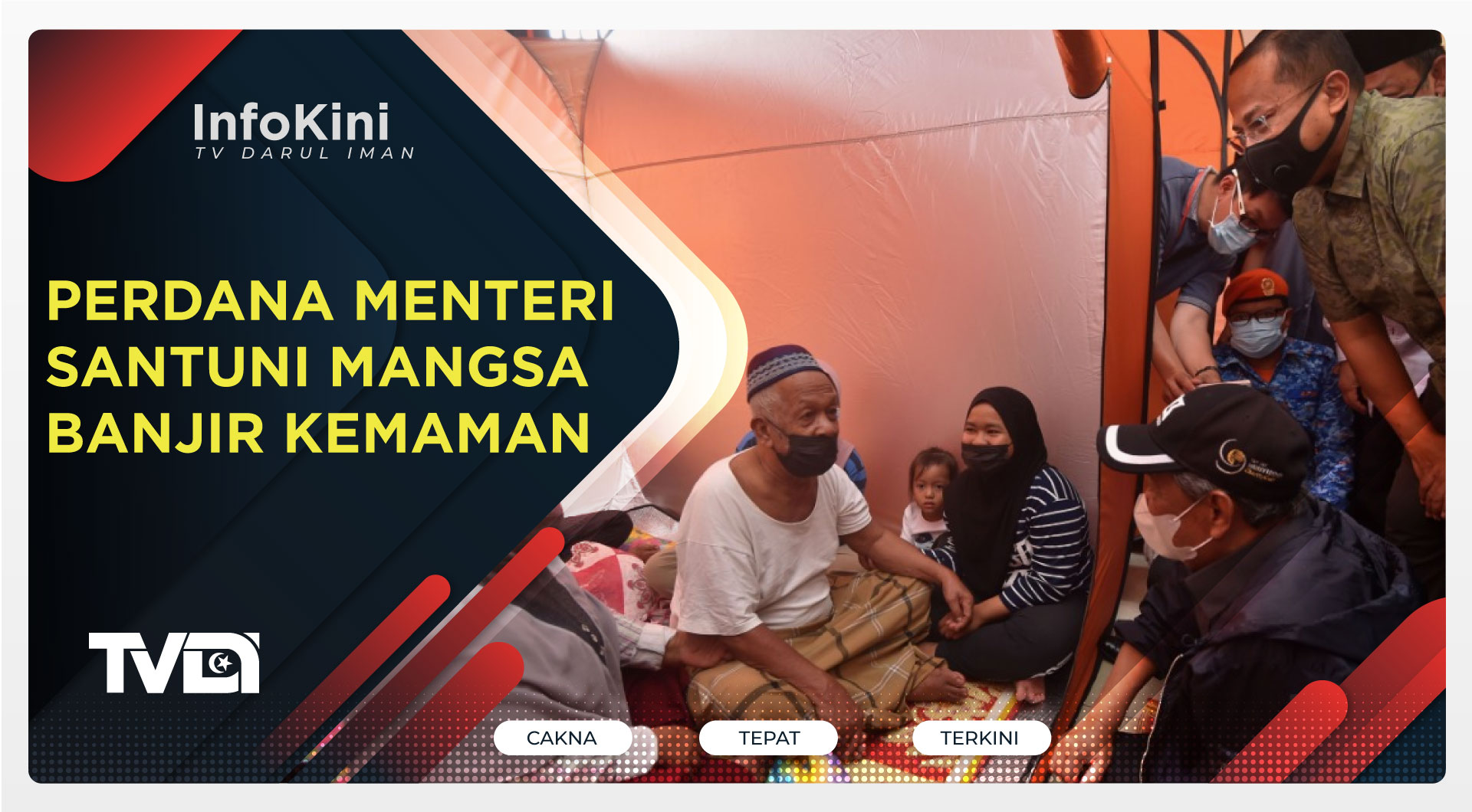 Perdana Menteri Santuni Mangsa Banjir Kemaman