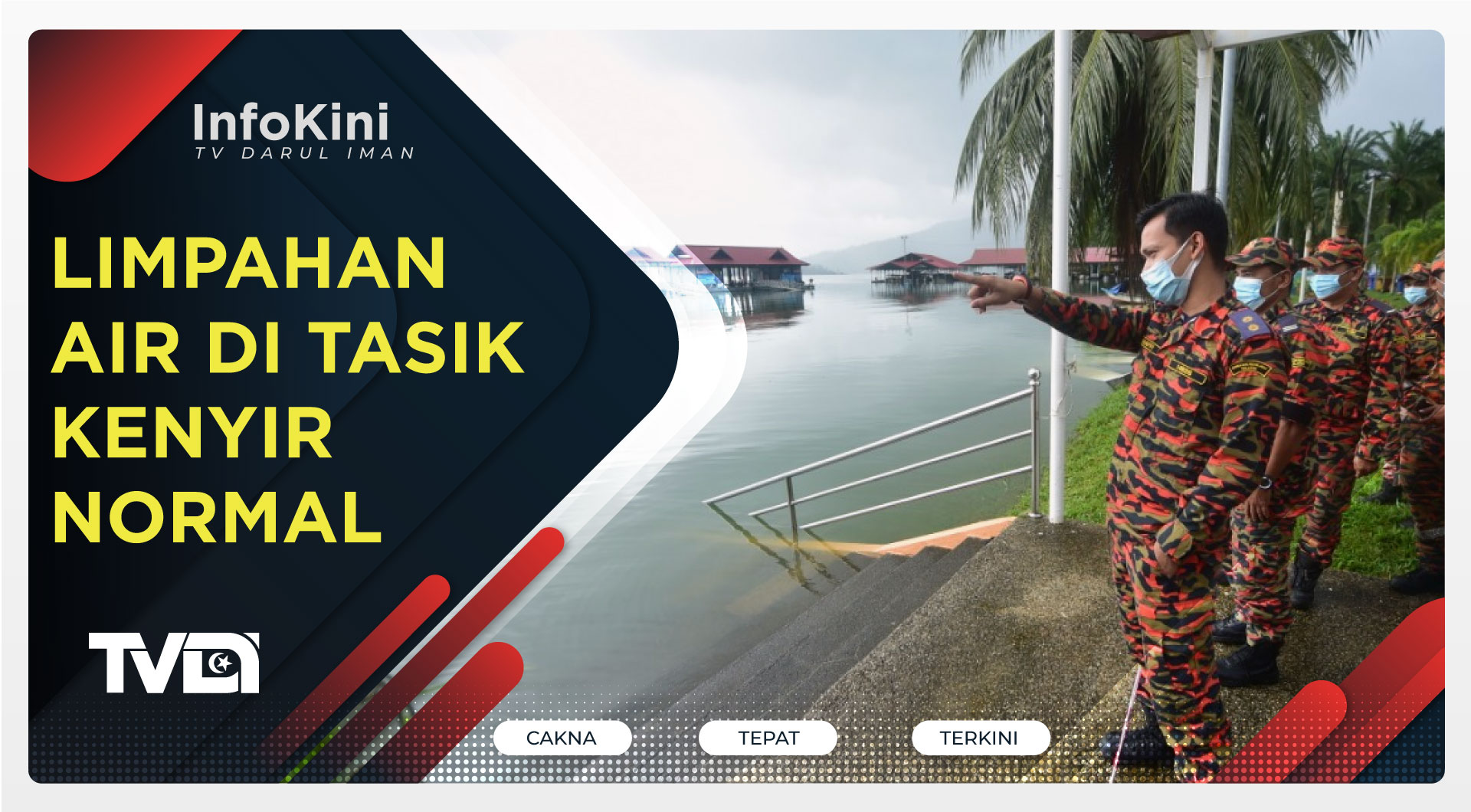 Limpahan Air Di Tasik Kenyir Normal