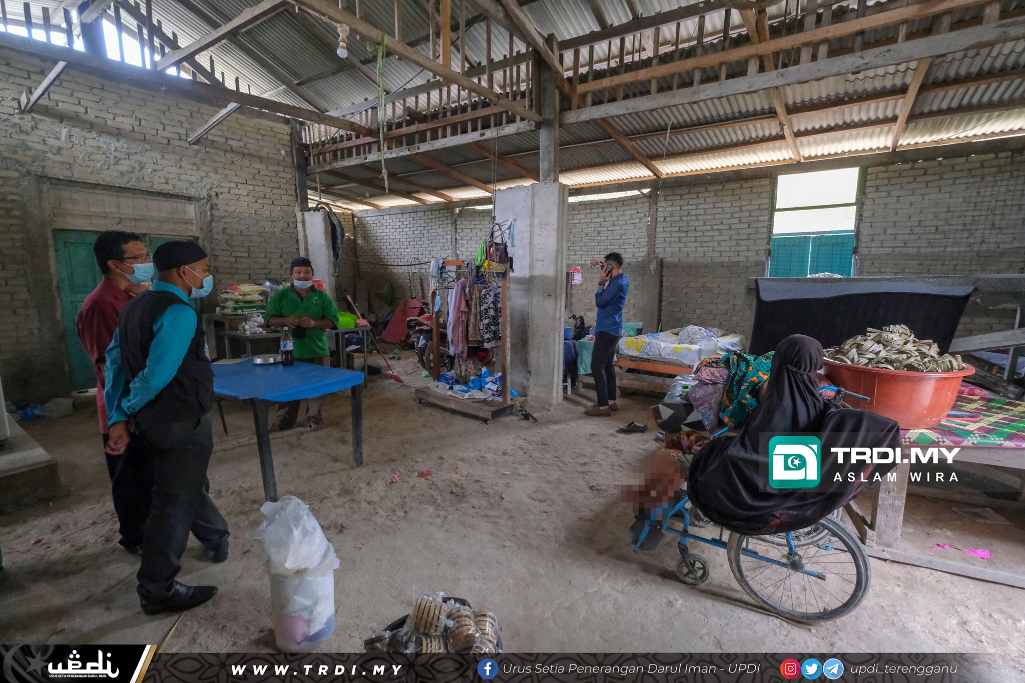 Rumah Daif Milik Rahmat Dibaik Pulih