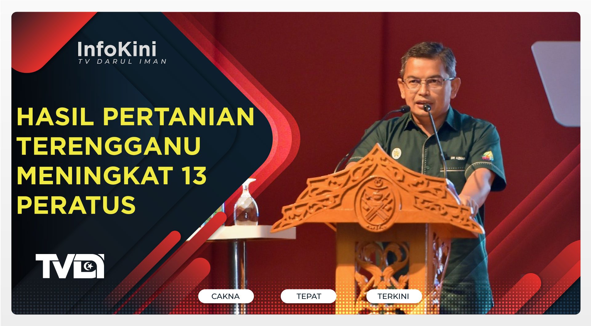 Hasil Pertanian Terengganu Meningkat 13 Peratus