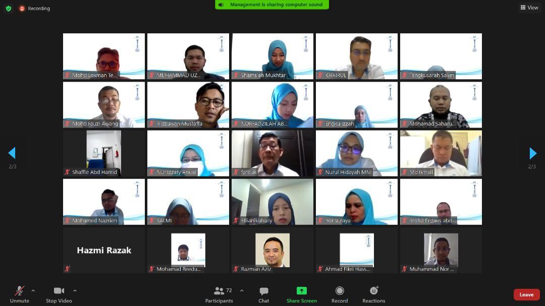 PKP 2.0:Terengganu Inc Laksana Hari Intergriti Secara Maya