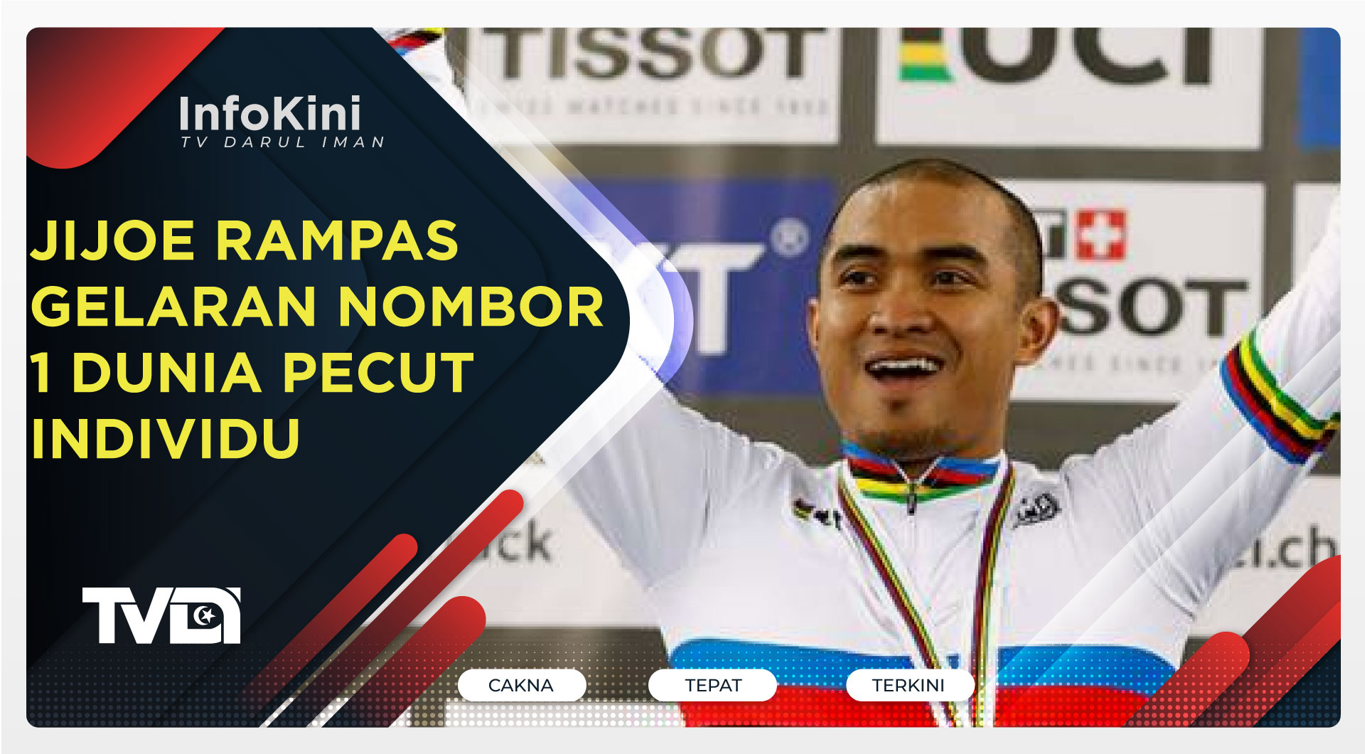 Jijoe Rampas Gelaran Nombor 1 Dunia Pecut Individu