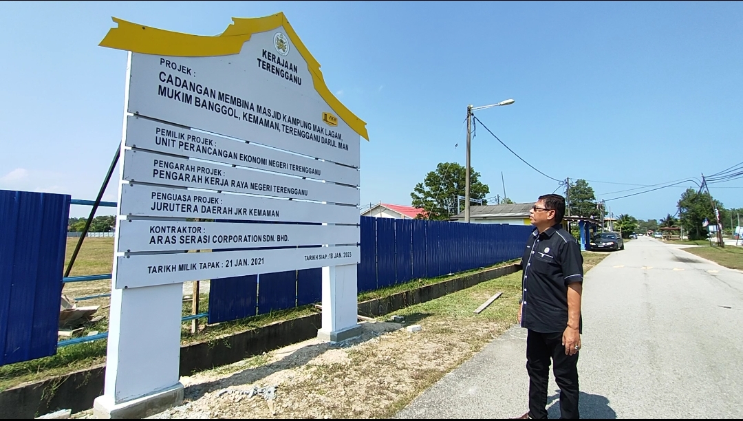 Lebih RM6.5 Juta Pembinaan Masjid Kampung Mak Lagam