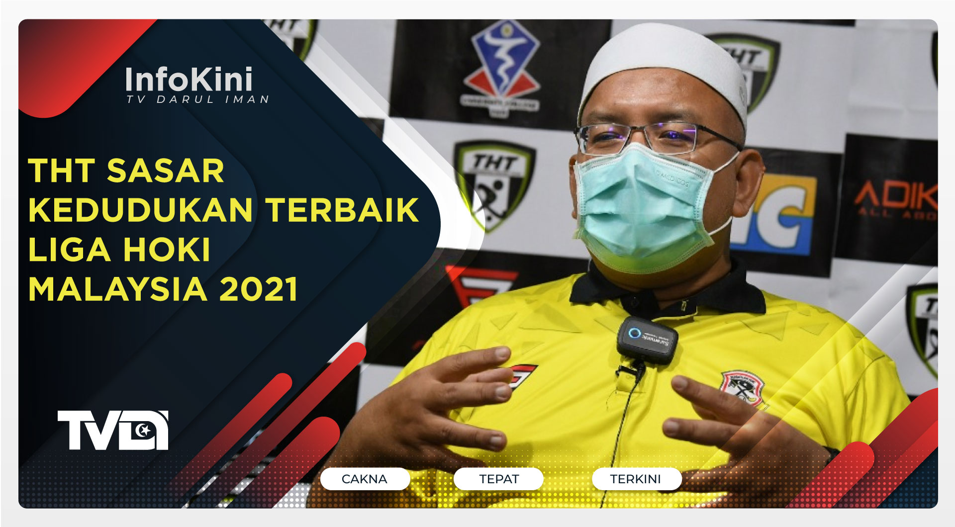 THT Sasar Kedudukan Terbaik Liga Hoki Malaysia 2021