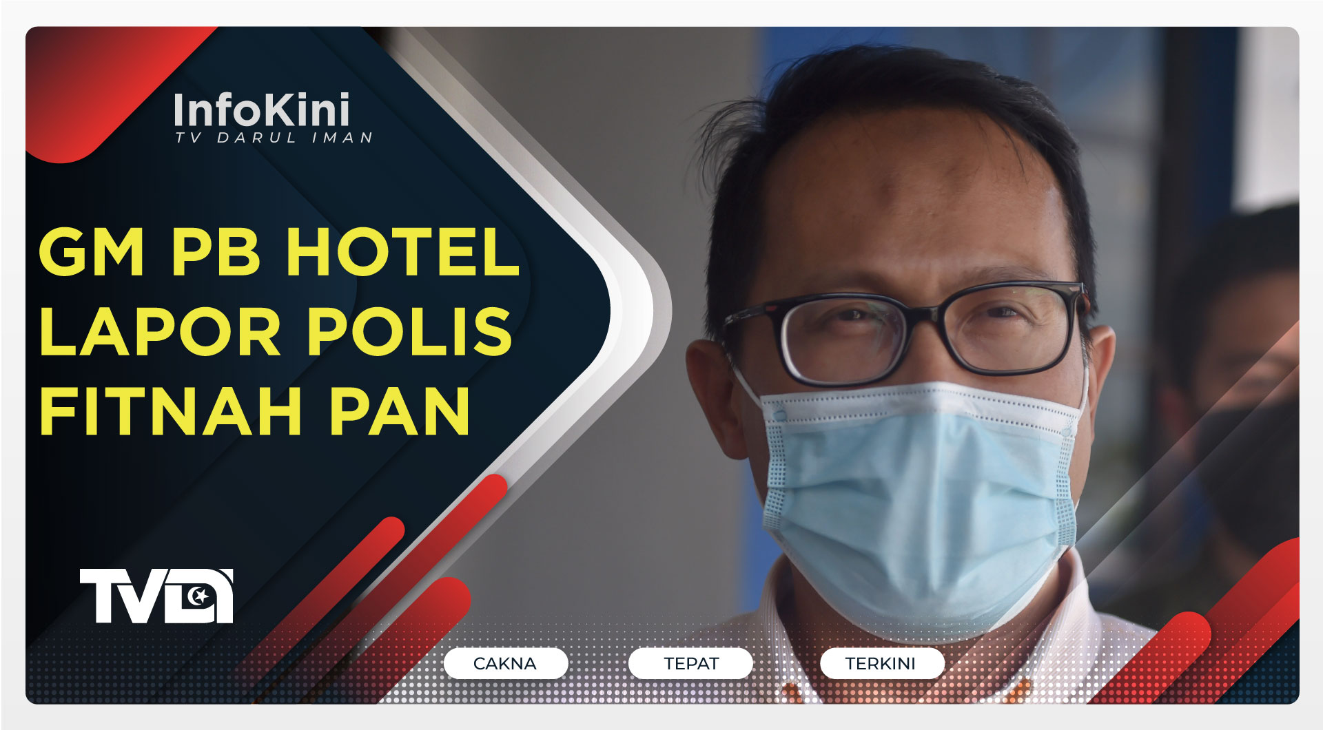 GM PB Hotel Lapor Polis Fitnah PAN