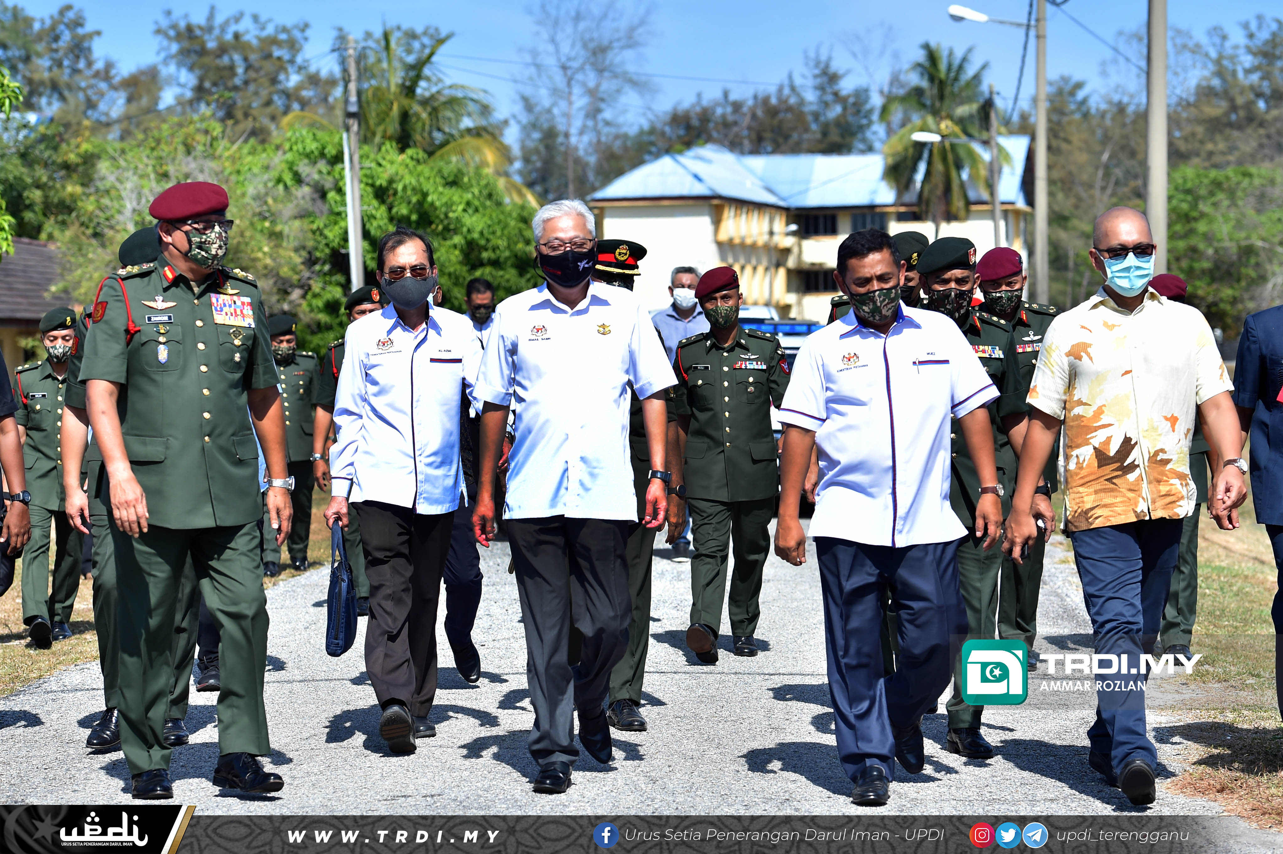 Menteri Kanan Pertahanan, Dato’ Sri Ismail Sabri Yaakob mengadakan lawatan kerja