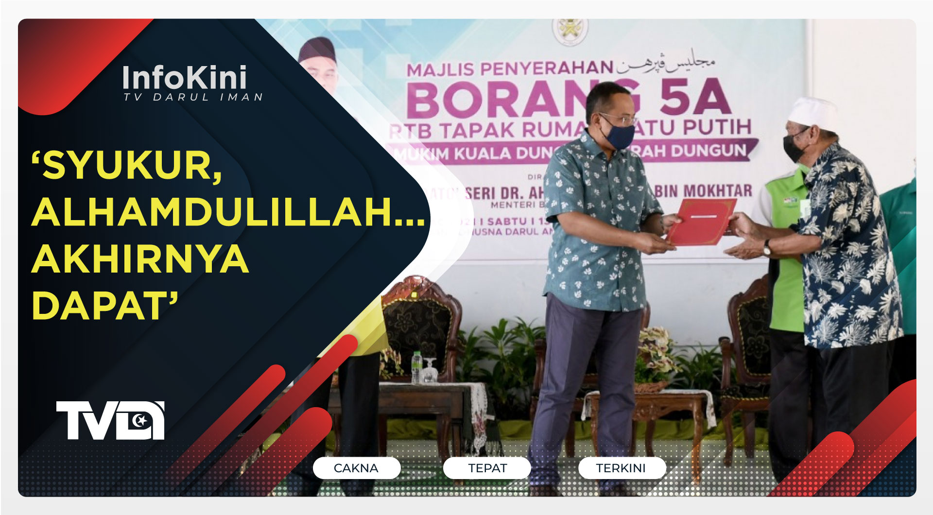 ‘Syukur, Alhamdulillah…Akhirnya Dapat’