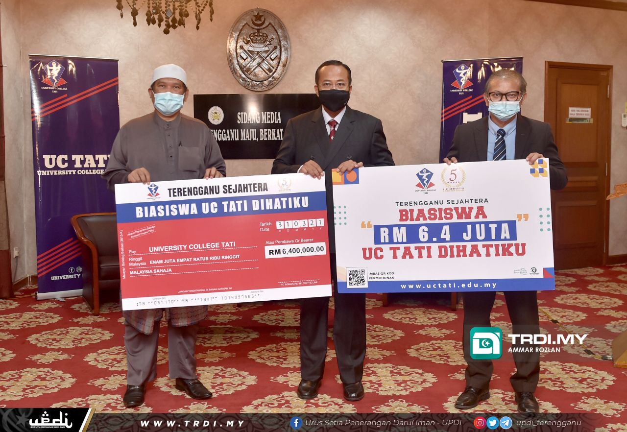UC TATI Terengganu Tawar RM6.4 Juta Biasiswa