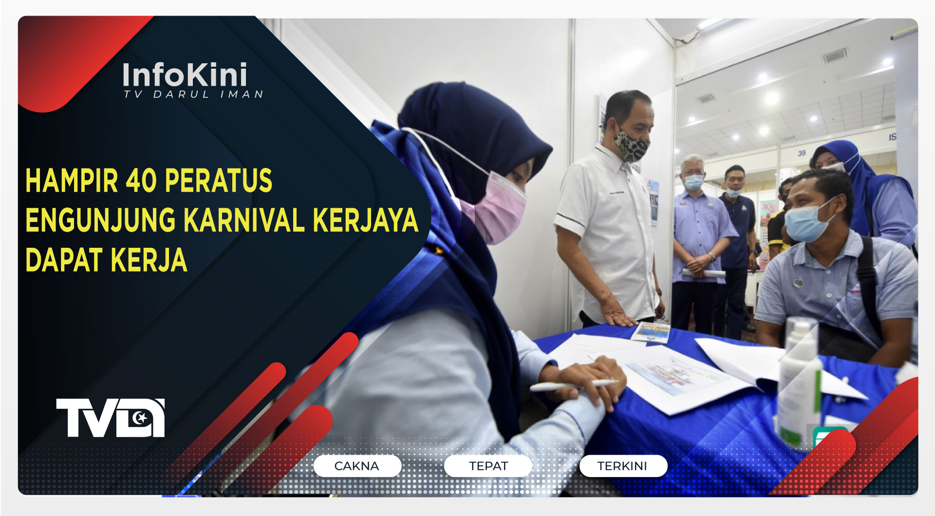 Hampir 40 Peratus Pengunjung Karnival Kerjaya Dapat Kerja