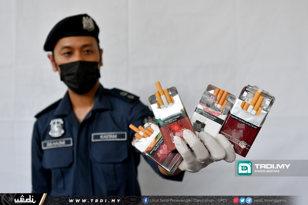 Setengah Juta Rokok Seludup Dirampas