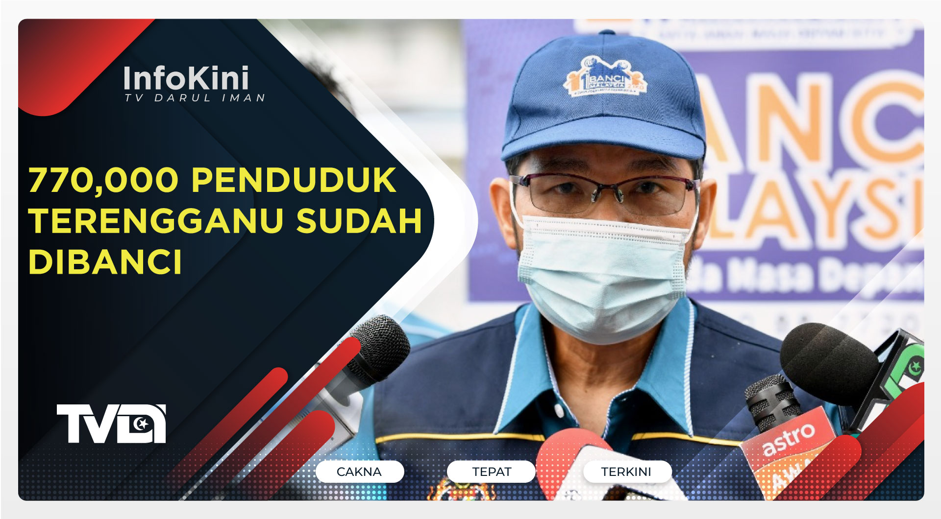 770,000 Penduduk Terengganu Sudah Dibanci