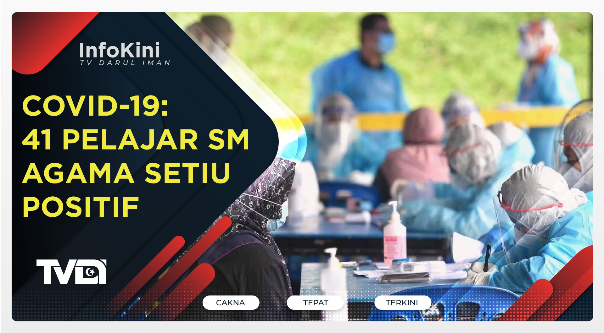 COVID-19: 41 Pelajar SM Agama Setiu Positif