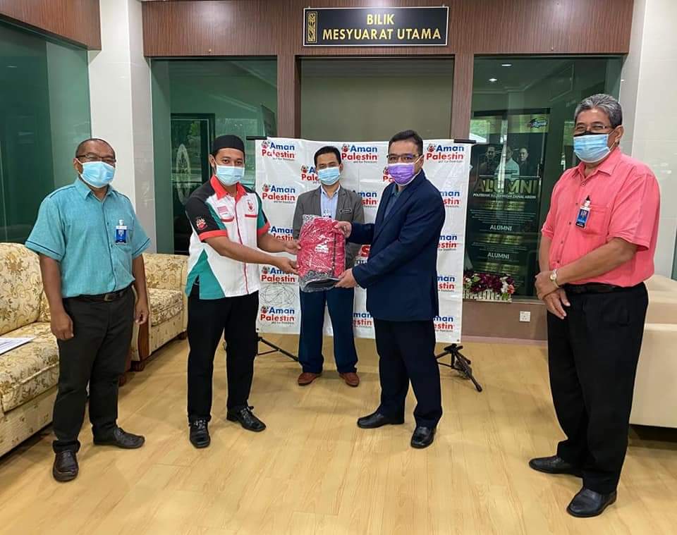 Kelab Kakitangan PSMZA Sumbang RM 6,000 Untuk Palestin