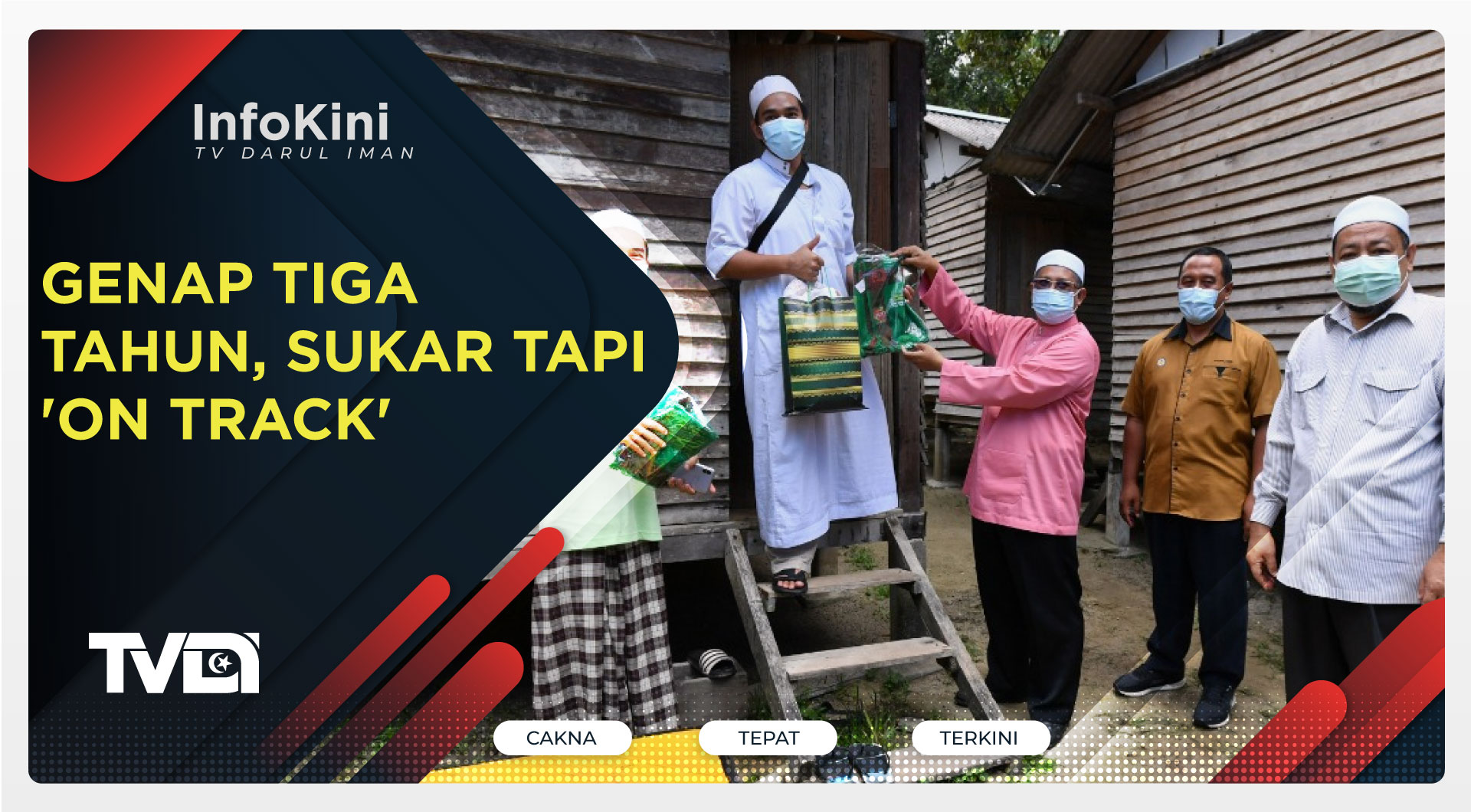 Genap Tiga Tahun, Sukar Tapi 'On Track'