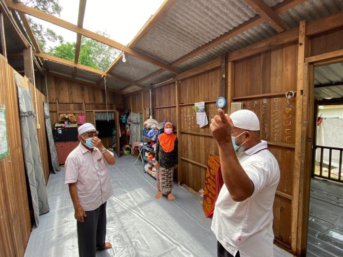 Rumah Enam Mangsa Ribut Siap Dibaiki Dalam Tempoh Dua Hari