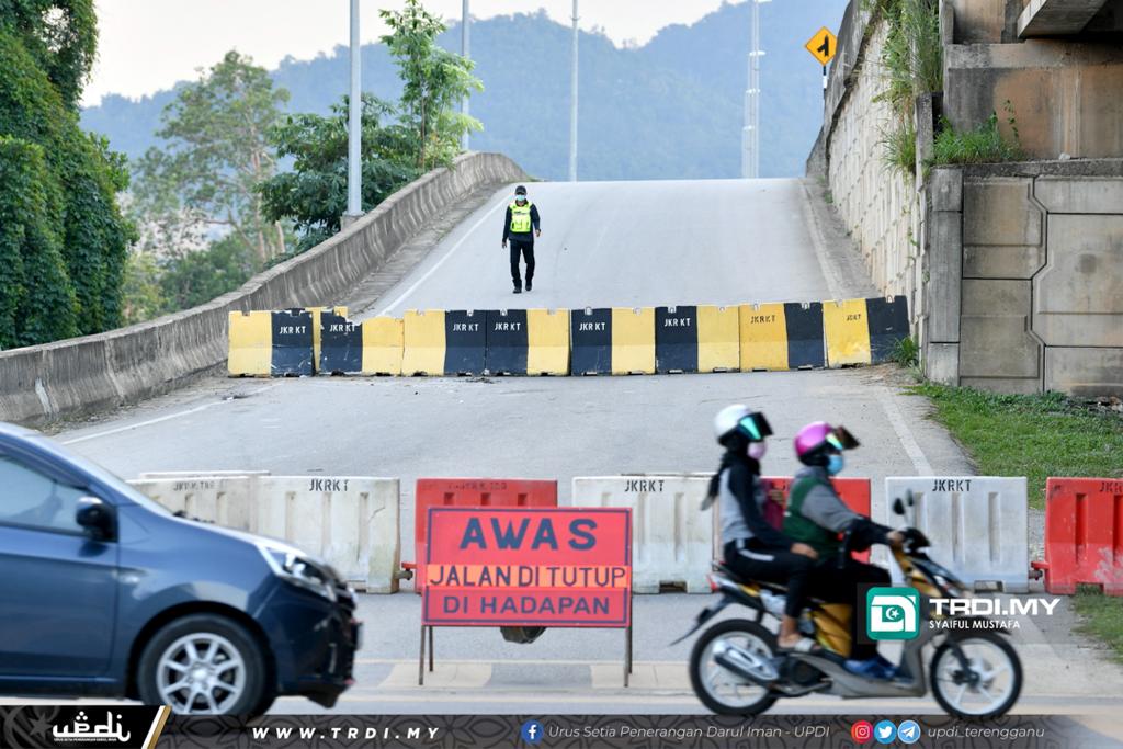 8 Jalan Utama Ditutup, 1 SJR Di PKPD Mukim Manir