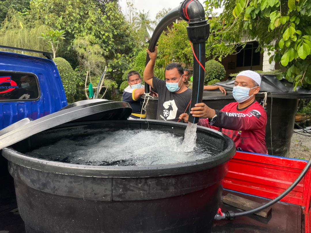 113 Tangki Statik Air Bersih Disedia Di Buluh Gading