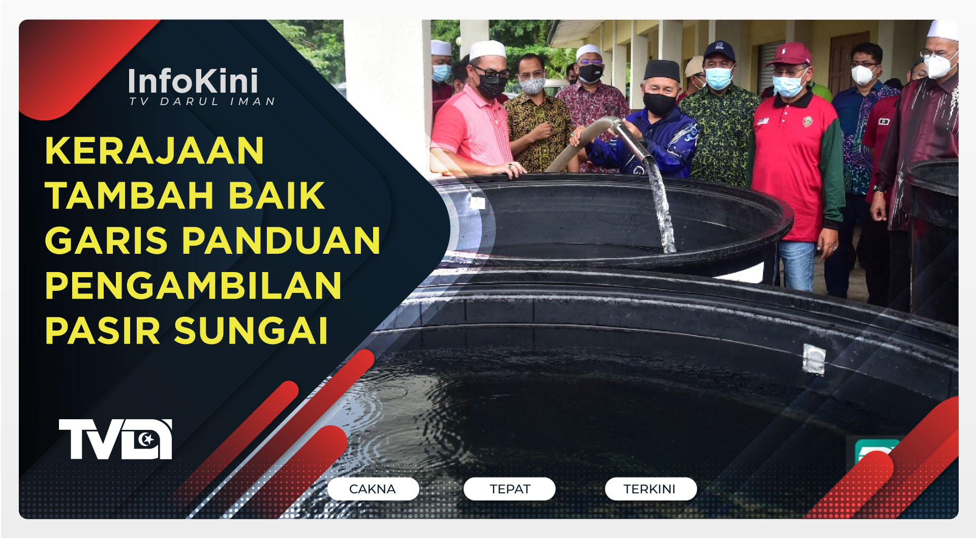 Kerajaan Tambah Baik Garis Panduan Pengambilan Pasir Sungai